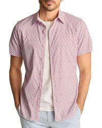 Bonobos - Slim Fit Tech Performance Short Sleeve Button-Up Shirt - Lyst