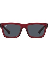 Ray-Ban - Warren 54Mm Rectangular Sunglasses - Lyst
