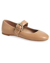 Stuart Weitzman - Piper Mary Jane Ballet Flat - Lyst