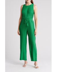 Collective Concepts - Woven Straight Leg Jumpsuit - Lyst