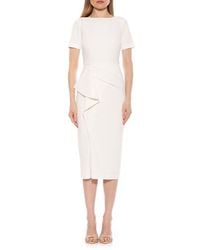 Alexia Admor - Zayd Midi Sheath Dress - Lyst
