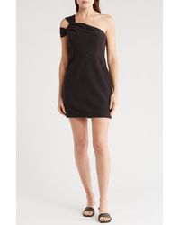 MILLY - Peyton One-shoulder Dress - Lyst