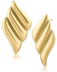 Jardin - Wing Stud Earrings - Lyst