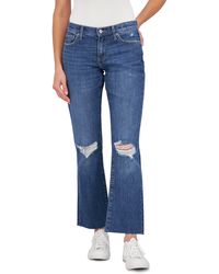 Lucky Brand - Easy Rider Ripped Bootcut Jeans - Lyst