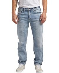Silver Jeans Co. - Eddie Athletic Fit Tapered Jeans - Lyst