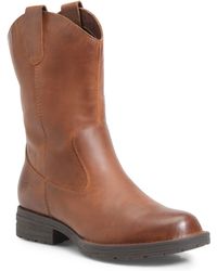 born basin waterproof western boot