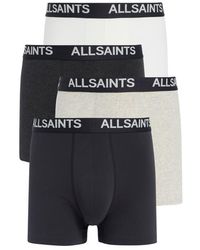 AllSaints - 4-Pack Boxer Briefs - Lyst