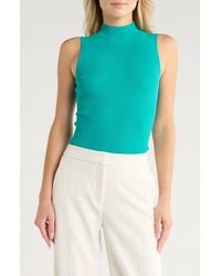 Theory - Leenda Sleeveless Mock Neck Sweater - Lyst