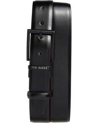 Ted Baker - Reversible Leather Dress Belt - Lyst