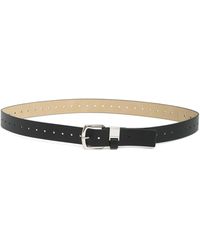 Steve Madden - 36mm Logo Clip Detail Belt - Lyst