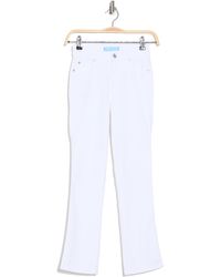 7 For All Mankind - Kimmie Crop Straight Leg Jeans - Lyst
