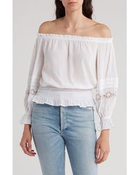 Ramy Brook - Clara Off The Shoulder Blouse - Lyst
