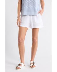 Splendid - Cotton Gauze Shorts - Lyst