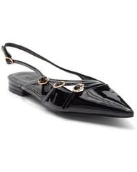 Billini - Hettie Pointed Toe Slingback Flat - Lyst