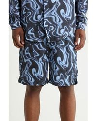 RTA - Clyde Drawstring Shorts - Lyst
