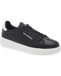 KARL LAGERFELD - Plain Toe Sneaker - Lyst