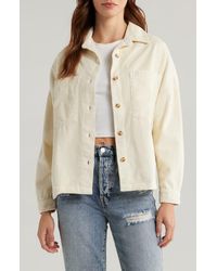 Billabong - Stoked On You Cotton Corduroy Button-Up Shirt - Lyst