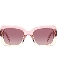 Kate Spade - Bellamys 52Mm Gradient Rectangular Sunglasses - Lyst