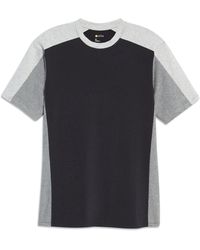 Zella Colorblock T-shirt In Black At Nordstrom Rack