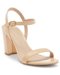 Stuart Weitzman - Dancer 75 Block Heel Sandal - Lyst