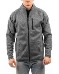 Burnside - Knit Sweater Jacket - Lyst