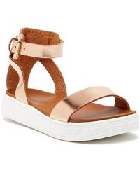MIA - Ellen Platform Two-Strap Sandals - Lyst