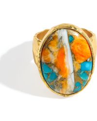 YS GEMS - Oyster Ring - Lyst