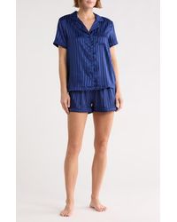 Tart Collections - Dixie Stripe Satin Shorts Pajamas - Lyst