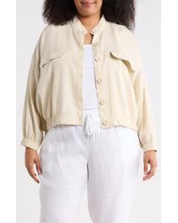 Max Studio - Linen Blend Jacket - Lyst