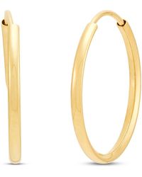 Frankie & Zoe - Endless Huggie Hoop Earrings - Lyst