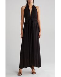 Go Couture - Halter Maxi Dress - Lyst