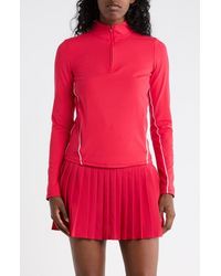 90 Degrees - Tennis Interlock Half Zip Pullover - Lyst