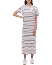 Bench - Phoena Stripe T-shirt Dress - Lyst