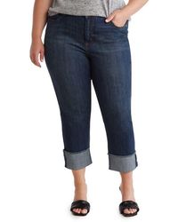 Seven7 - Slim Straight Cuff Denim Jeans - Lyst
