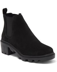 steve madden hadlee lug sole chelsea boot