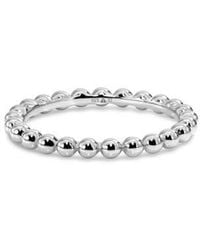 DEVATA - Beaded Ball Ring - Lyst