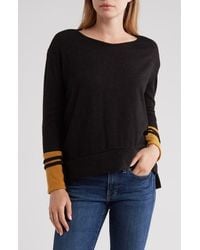 Go Couture - Spring Varsity Sweater - Lyst