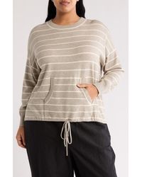 Max Studio - Drawstring Sweater - Lyst