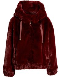 halogen collarless leather jacket