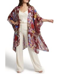 Saachi - Floral Ruana - Lyst