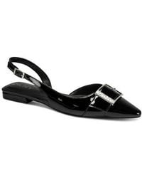 DKNY - Clemma Pointed Toe D'Orsay Flat - Lyst