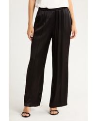Wayf - Satin Pants - Lyst