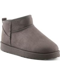 Flexus by Spring Step - Albiera Faux Shearling Ankle Boot - Lyst