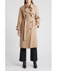 Theory - Cotton Twill Trench Coat - Lyst