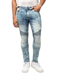 Xray Jeans - Stretch Cargo Moto Slim Jeans - Lyst