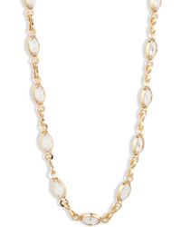 Nordstrom - Cz Station Chain Necklace - Lyst