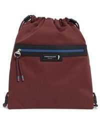 Longchamp - District Twill Backpack - Lyst
