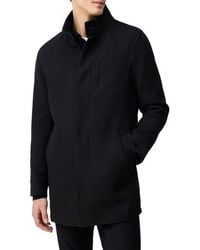 Rodd & Gunn - Cain Flat Front Organic Cotton Twill Coat - Lyst