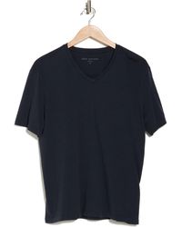 John Varvatos - Nash V-neck Cotton T-shirt - Lyst
