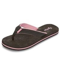 FLOOPI - Textured Flip Flop Sandal - Lyst